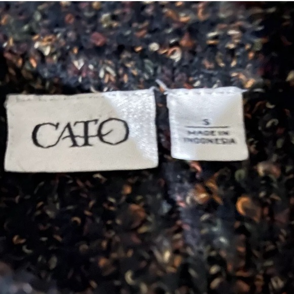 Cato Women's Multicolor Block Design Sweater Size Small - Picture 4 of 4